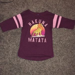 Three-quarter sleeve Disney tee - Lion King